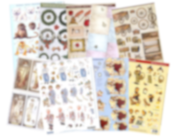 Mystery Die Cuts, 10 sheets